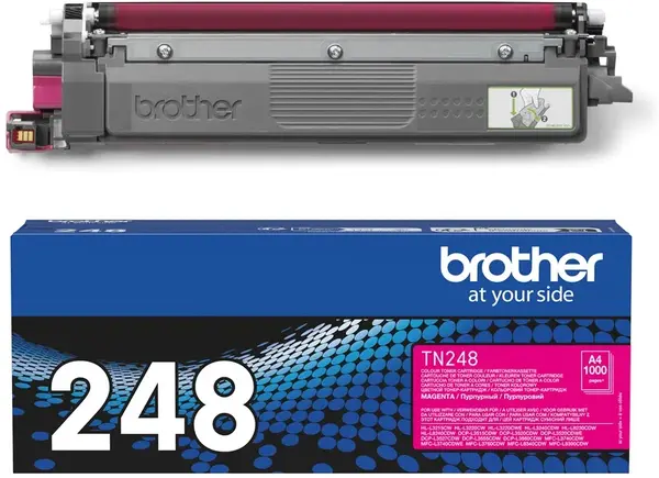 Cartuș toner Brother - TN-248M, rosu