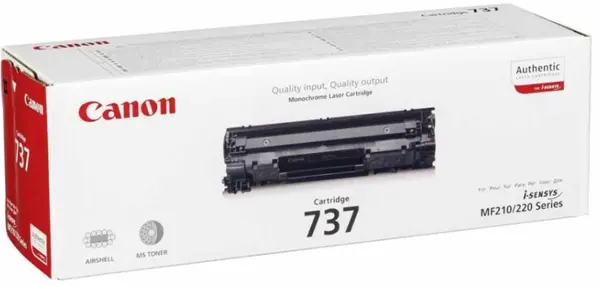 Cartuș toner Canon - CRG-737, pentru i-SENSYS MF210/220, negru