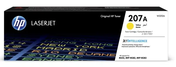 Cartuș toner HP - 207A, pentru M255/MFP M282/283, Yellow