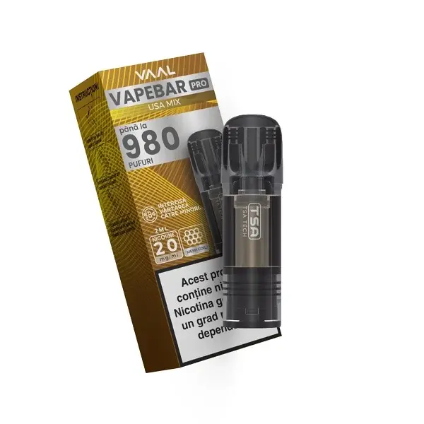 Cartus Vapebar PRO 980 pufuri 20mg - USA MIX