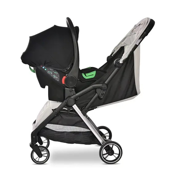 Carucior 2 in 1 autofold Loret pana la 22 kg Grey Jasper