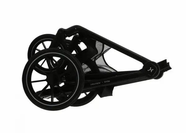 Carucior 2 in 1 pentru copii, Adamex Nova premium, doua piese distincte, suspensii, maner reglabil, roti mari anti-pana, greutate maxim admisa 22 kg, accesorii incluse, Bej