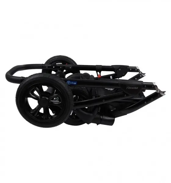 Carucior 3 in 1 Adamex Neonex TIP52C Amazon Green, scaun auto iSize, spatar reglabil pana la orizontala, landou cu spatar reglabil, suspensii, accesorii incluse