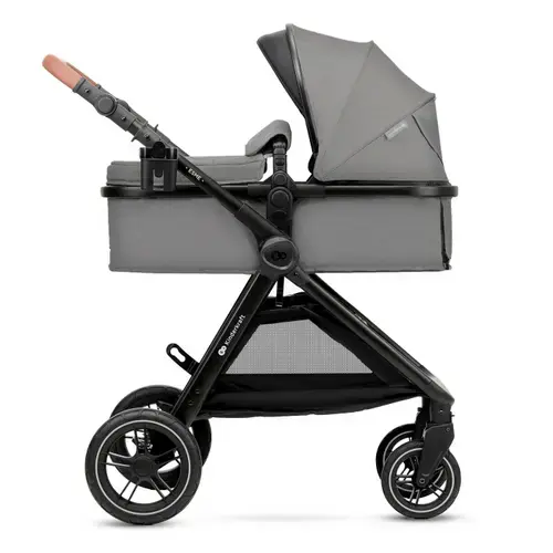 Carucior 3in1 Kinderkraft Esme, 0 - 25kg, 40-75 cm, Gri