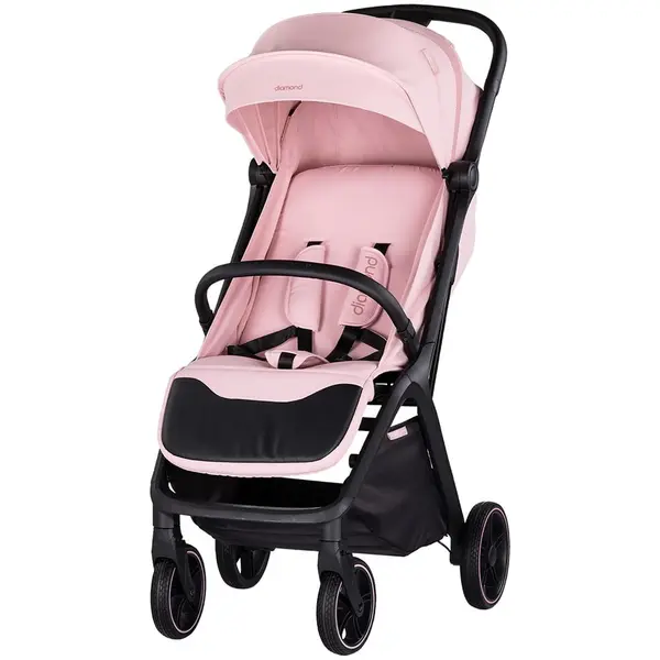 Carucior Chipolino Diamond, sport, pliabil automat, spatar reglabil, roz KID064303, la doar 585,00 lei