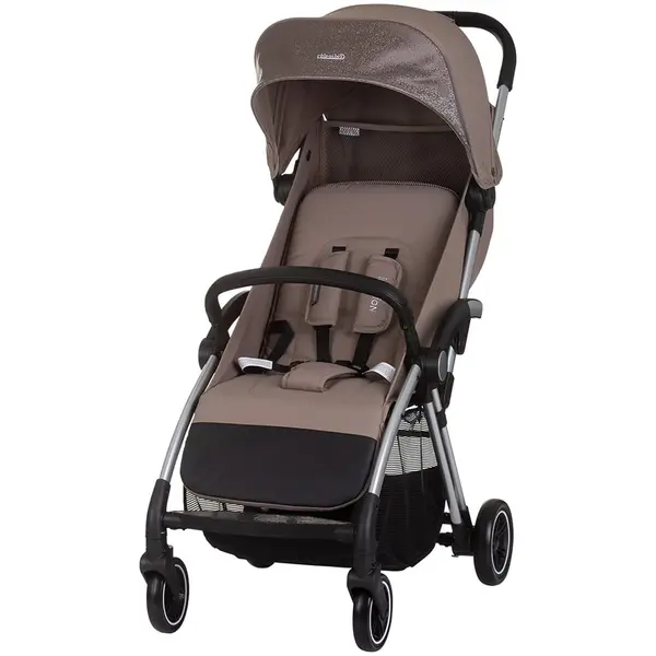 Carucior Chipolino Illusion, sport, pliabil automat, spatar reglabil, maro KID063054, la doar 464,00 lei