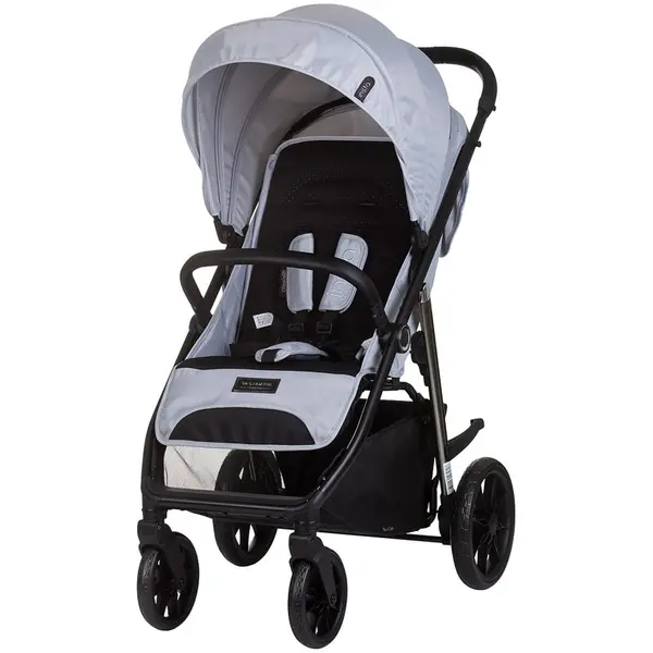 Carucior Chipolino Insta, sport, spatar reglabil, pliabil automat, gri KID062606, la doar 618,00 lei