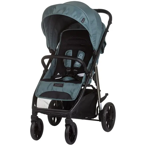 Carucior Chipolino Insta, sport, spatar reglabil, pliabil automat, verde KID062613, la doar 618,00 lei