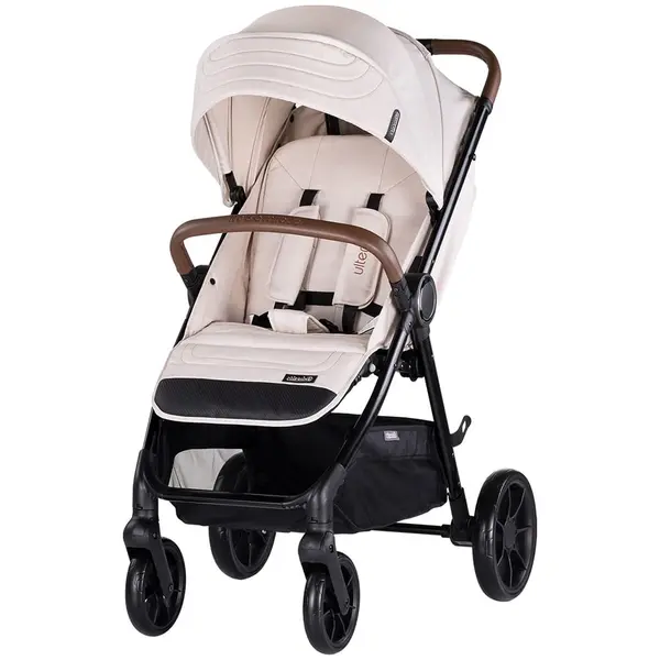 Carucior Chipolino Ultera, sport, husa picioare, pliabil, bej KID063757, la doar 478,00 lei