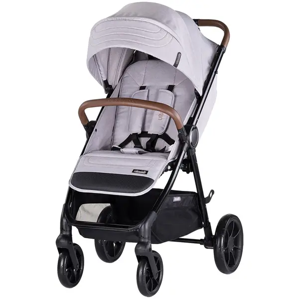 Carucior Chipolino Ultera, sport, husa picioare, pliabil, gri KID063733, la doar 478,00 lei