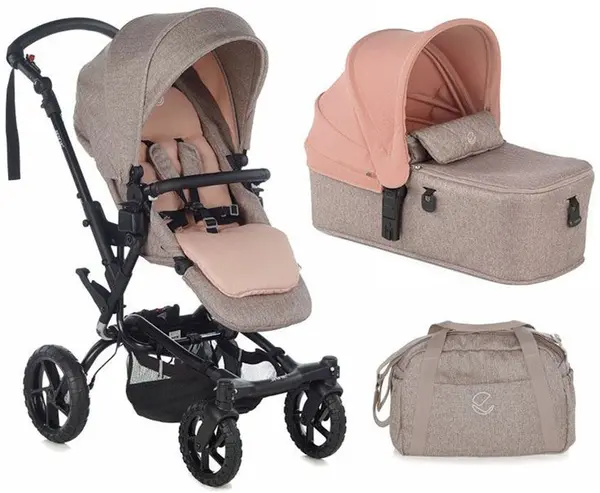 Carucior combinat 2 in 1 Jane - Crosswalk-R Micro-BB, Pale