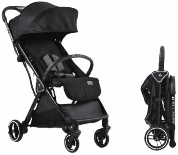 Cărucior de vară Cangaroo - Easy fold, negru