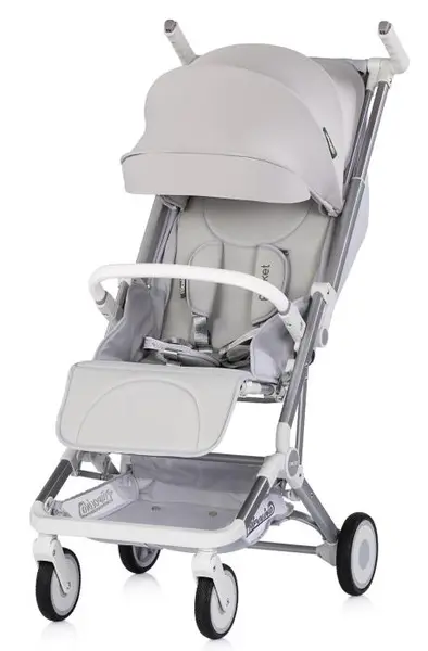 Cărucior de vară pentru bebeluși Chipolino - Pocket, platină