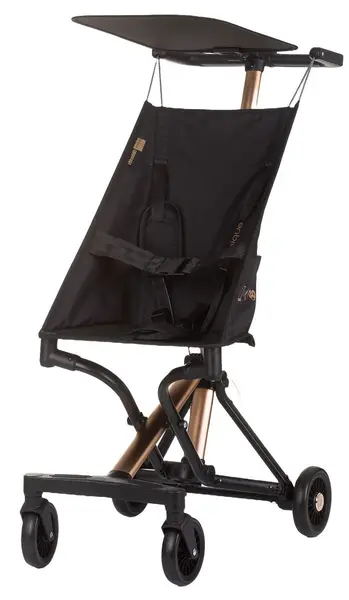 Carucior de vara pentru copii Chipolino - Unique, negru