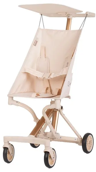 Carucior de vara pentru copii Chipolino - Unique, tiramisu