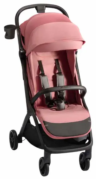 Cărucior de vară pentru copii KinderKraft - Nubi 2, cuarț roz