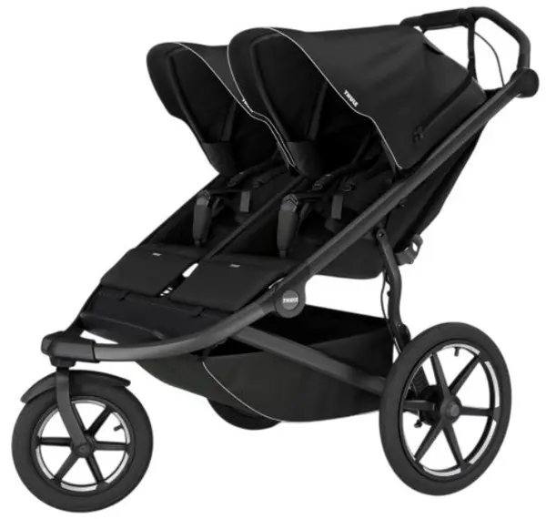 Cărucior dublu Thule - Urban Glide 3, Double Black