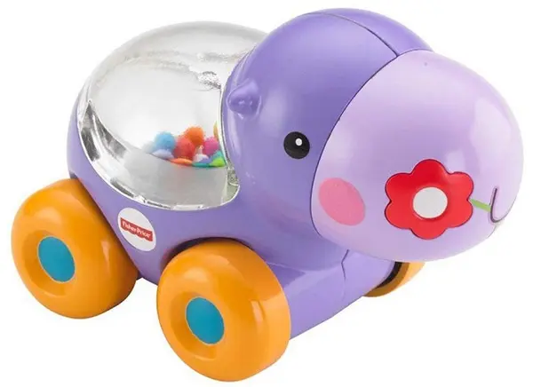 Cărucior Fisher Price - Hipopotam zdrăngănitor
