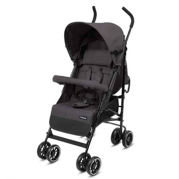 Carucior Kidwell Nelli, sport, pliabil, spatar reglabil, gri inchis KID105236, la doar 371,00 lei