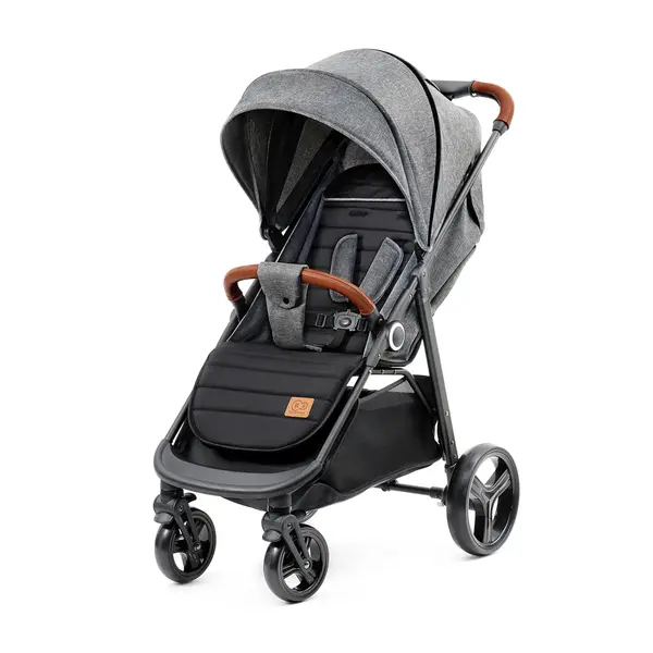 Carucior Kinderkraft Grande Plus, sport, pliabil, gri KID919703, la doar 859,00 lei
