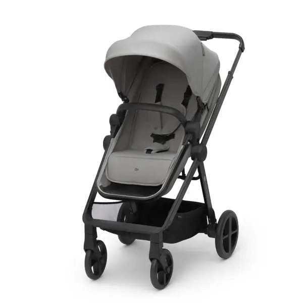 Carucior Kinderkraft Newly, 4 in 1, multifunctional, pliabil, gri KID923465, la doar 2.101,00 lei