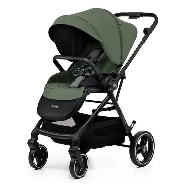 Carucior Kinderkraft Yoxi, sport, reversibil, pliabil, verde KID924622, la doar 1.719,00 lei
