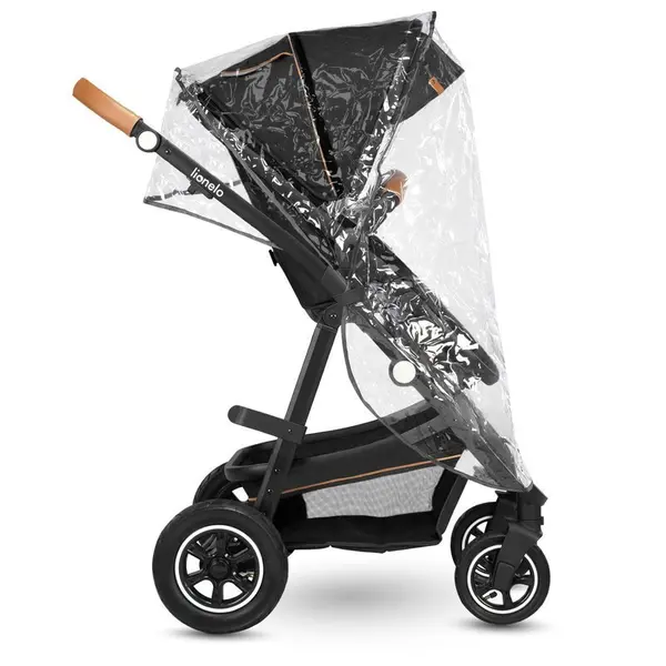 Carucior Lionelo Amber 3 in 1 Cadru aluminiu, Cu landou intarit si salteluta moale, Cu scoica auto testata ADAC, Reversibil, Maner ajustabil, Cu accesorii, Cu ventilatie panoramica 3D, Sarcina maxima 22 kg, Standard de siguranta EN1888-1, EN1466, ECE R12