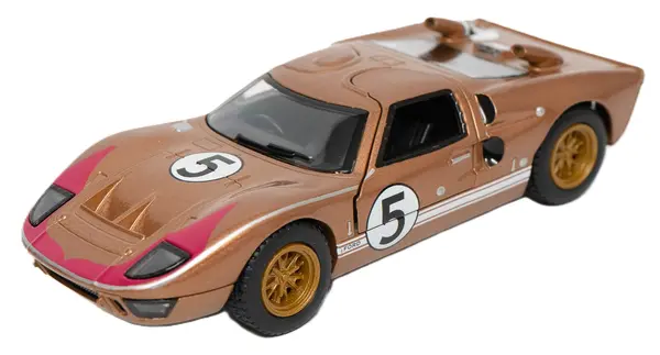 Carucior metalic Kinsmart - 1966 Ford GT40 MKII, 1:32, maro
