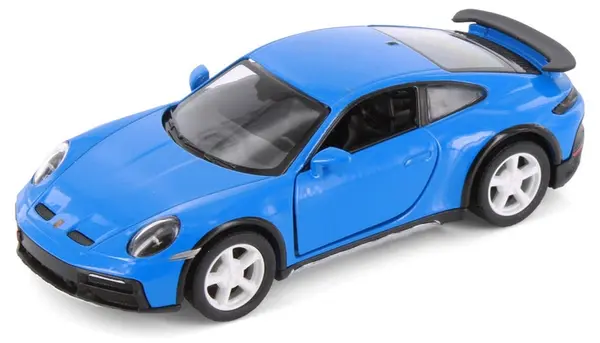 Cărucior metalic Kinsmart - Porsche 911 GT2 RS, 1:36, albastru