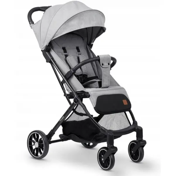 Carucior Nukido Paseo, sport, spatar reglabil, pliabil, gri dechis KID622404, la doar 618,00 lei