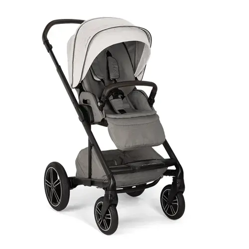 Carucior Nuna MIXX next colectia Mineral, pliabil, husa de ploaie (Gri)