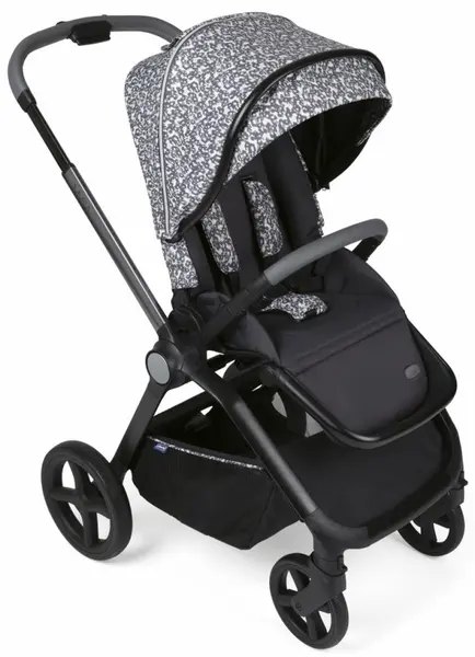 Cărucior pentru bebeluși 2 în 1 Chicco - Mysa, Charming Grey
