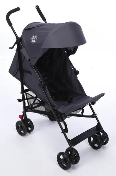 Carucior pentru copii Buf Boof sport S120 gri cu spatar reglabil