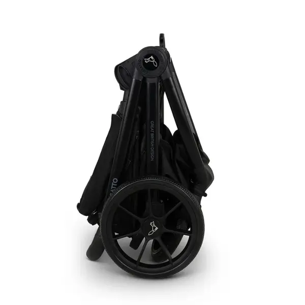 Carucior pentru copii Cosatto Giggle 4 Foxed 3 in 1 cu sezut reversibil, sasiu din aluminiu, suspensie, bara detasabila, maner telescopic, greutate admisa 25 kg