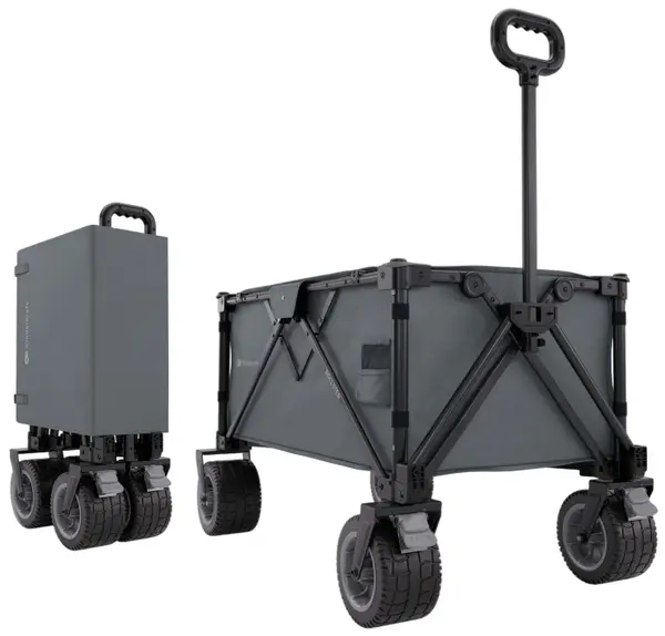 Cărucior pliabil pentru copii Kinderkraft - Rollster, Anthracite