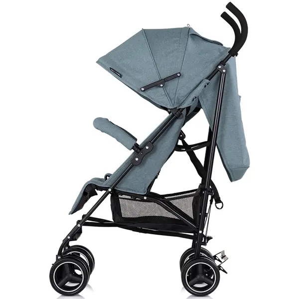 Carucior sport pentru copii Chipolino Milano Matcha, spatar reglabil, pliere tip umbrela, suport de picioare reglabil, greutate admisa 22 kg