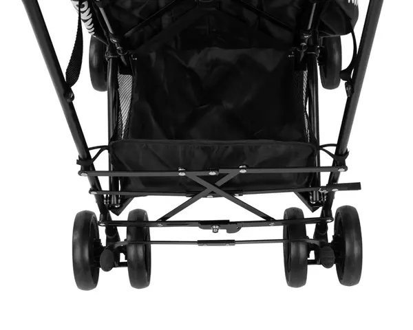 Carucior sport pentru copii KikkaBoo Beetle Black cu Spatar reglabil,Bara de protectie detasabila,Pliere tip umbrela si greutate redusa ,Copertina reglabila cu plasa de ventilatie,Roti pivotante detasabile,Pana la 22kg