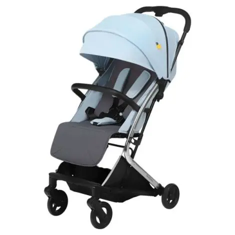 Carucior sport pliabil Skiddou Mikkeli Sky high, ultracompact pentru calatorii, Bleu