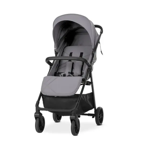 Carucior sport ultrausor, Lorelli Zozu, pliere cu o mana, 5.8 kg, pana la 22 kg, Grey