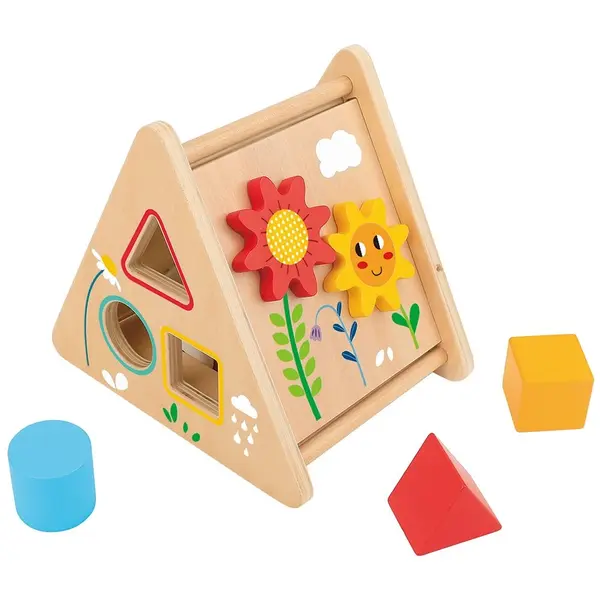 Casa de lemn Tooky Toy - Sorter