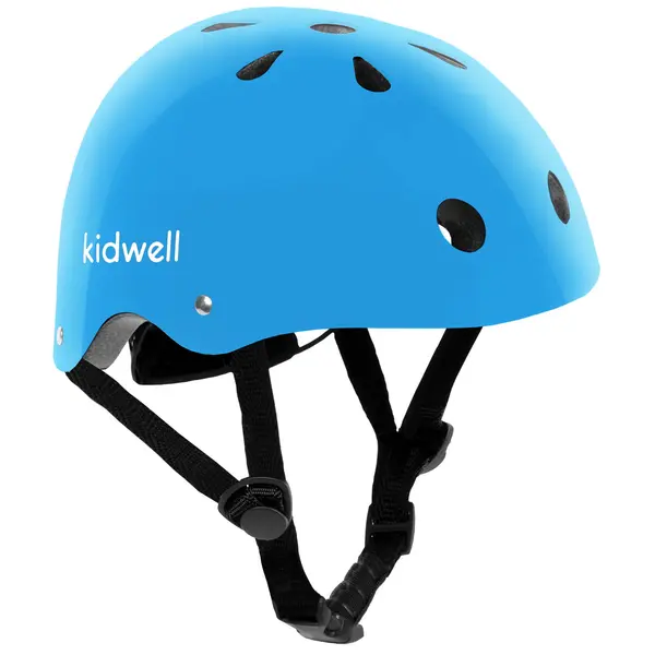 Casca bicicleta copii Kidwell Orix II, curele reglabile, orificii aerisire, albastru KID707896, la doar 73,00 lei