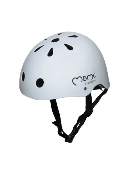 Casca bicicleta copii MoMi Mimi, curele reglabile, orificii aerisire, gri KID050748, la doar 76,00 lei