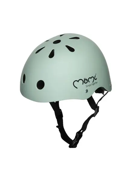 Casca bicicleta copii MoMi Mimi, curele reglabile, orificii aerisire, verde KID050755, la doar 76,00 lei