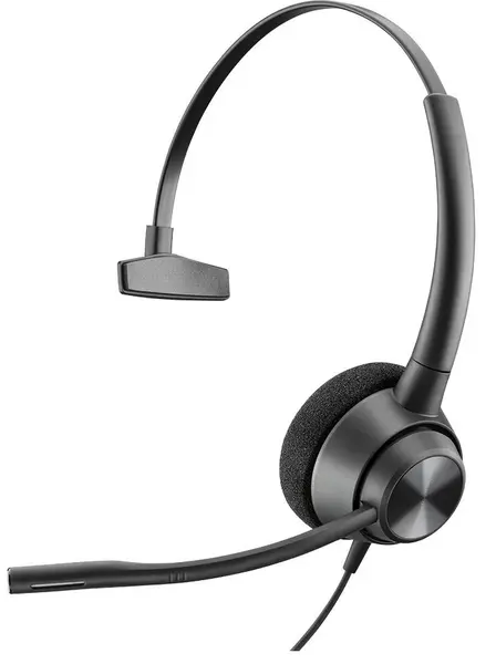 Cască cu microfon Plantronics - EncorePro 310 QD Mono, negre
