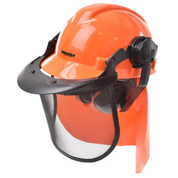 Casca de Protectie cu Casti Auditive si Viziera CE Hecht 900100