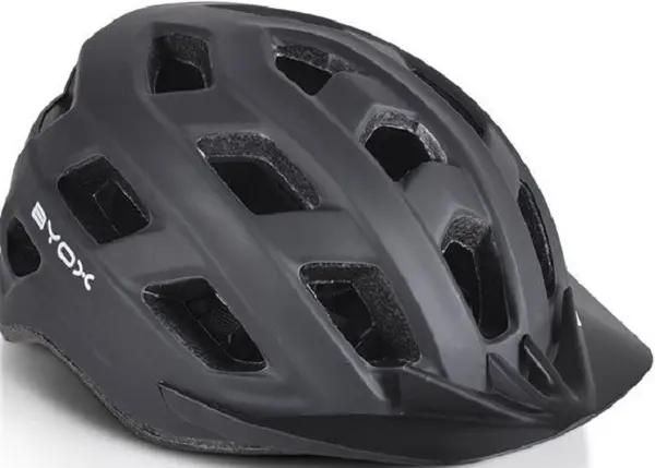 Casca de protectie pentru copii Byox - Y41, L (58-62 cm), Neagra