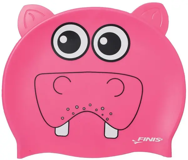 Casca din silicon pentru inot Finis - Animale, hipopotam