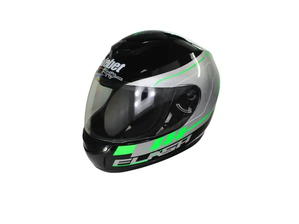Casca moto integrala adulti, Safebet HF-123 Q245-G, culoare negru, marime XL