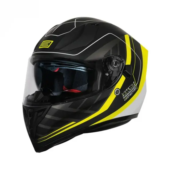 Casca moto integrala cu ochelari, Origine Strada Linestyle, culoare negru galben mat, marime XL