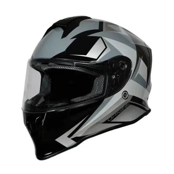 Casca moto integrala, Origine Dinamo Faster Titanium, culoare negru lucios, marime M
